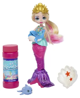 Image de Poupée sirène Enchantimals avec bulles de savon et ami des animaux