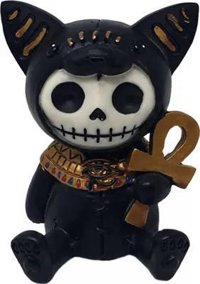 Produktbild von Kleine Bastet Furrybones Figur - die Geschenkidee für Gothic Fans