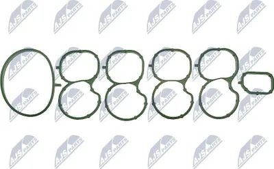 Produktbild von NTY BKS-FT-000A Dichtungssatz Ansaugkrümmer für FIAT GRANDE PUNTO (199) PUNTO EVO (199) DOBLO Kasten/Kombi (263) für ALFA ROMEO GIULIETTA (940)