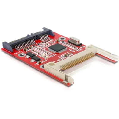 Produktbild von DeLOCK SATA Card Reader, 63.5 mm (2.5 "), SATA, Rot, Windows 3.1/NT4/98SE/ME/2000/XP/Vista Mac Linux