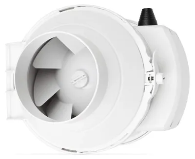 Rohrventilator 100 mm, Inline-Kanalventilator, 198 m³/h, 33 W, 56 dB
