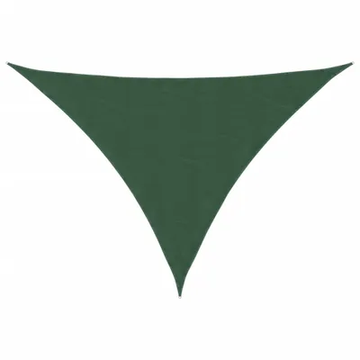 Produktbild von vidaXL Sonnensegel Oxford-Gewebe Dreieckig 3x4x4 m Dunkelgrün