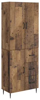 Immagine prodotto di Set di armadi 2 pcs Legno antico 66 x 34,5 x 89,5 cm