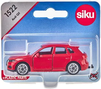 Produktbild von Siku Audi Q5, Stadtautomodell, Schwarz, Rot