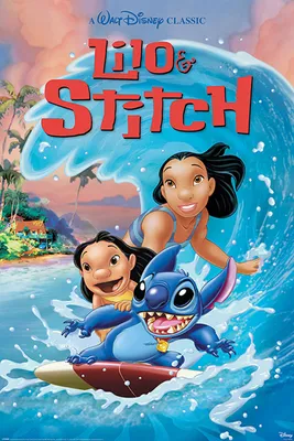 Produktbild von Disney Poster Lilo & Stitch Wave Surf