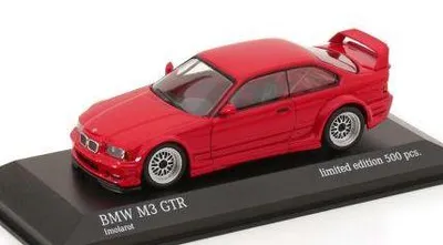 Produktbild von Minichamps 1:43 BMW M3 GTR E36 1993 - red