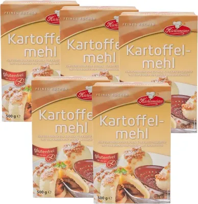 Produktbild von BIELMEIER Kartoffelmehl 5x500 Gramm Küchenmeister  Germany