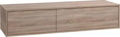 Produktbild von Badezimmer-Hängeschrank ISAURE in Eiche - 150x32 cm