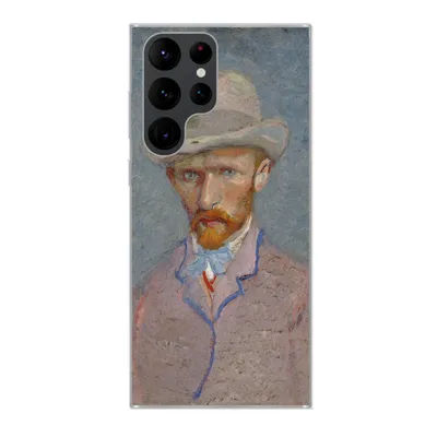 Produktbild von MuchoWow® Handyhülle Schutzhülle Hülle für Samsung Galaxy S22 Ultra Selbstporträt - Vincent van Gogh Silikon Softcase Handy Hülle - Abbildung