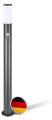 Produktbild von MONZANA Außenleuchte mit Bewegungsmelder Edelstahl 100cm Groß