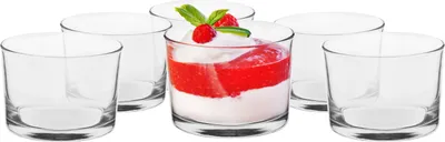 Produktbild von 6er Set Dessertgläser 150 ml GLASMARK kleine, transparente Dessertschalen aus Glas Für Eis Müsli Desserts