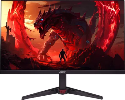 Image de Acer Nitro VG0 (VG240YGbmipx) 23,8" Full-HD Gaming Monitor 60,5 cm (23,8 pouces), IPS, 120Hz, 99% sRGB, 1x VGA, 2x HDMI, Audio In/Out [] (UM.QV0EE.G01)