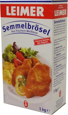 Produktbild von Leimer Semmelbrösel aus frischem Weißbrot 1 kg