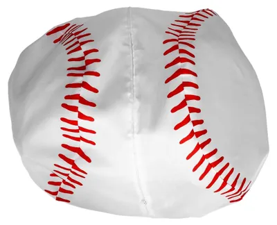Produktbild von Sitzsackbezug für Mädchen zur Aufbewahrung von Spielzeug im Baseball-Design mit Durchmesser, langlebig für Kinderzimmer und Spielbereiche