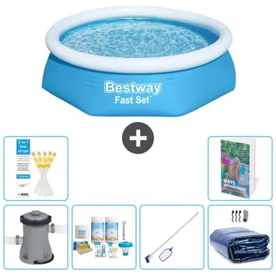 Image de Bestway Fast Set Rond - 244 x 61 cm - 7 pièces  S267