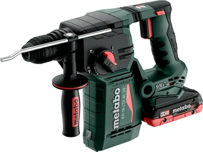Produktbild von Metabo KH 18 LTX BL 24, SDS Plus, Schwarz, Bürstenloser Motor, 2,4 cm, 1280 RPM, 2,2 J