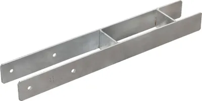 Obrázek produktu pro vidaXL Podpěra sloupku 6 ks Stříbrná 8×6×60 cm Pozinkovaná ocel