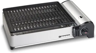 Produktbild von Portable Gasgrill 1,9 kW - Kompakter Tischgrill Für Balkone, Terrassen und Camping