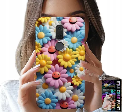 Obrázek produktu pro Pouzdro Pro Huawei Mate 10 Lite - Barevné Květy, Sedmikrásky Pouzdro