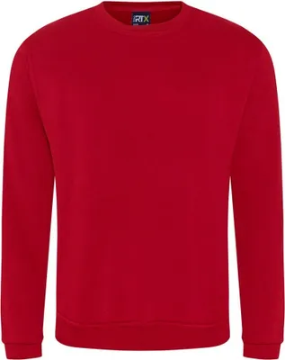 Image de PRORTX - Sweat-shirt "Pro" pour homme/femme Unie PC5476 (4XL) (Rouge)