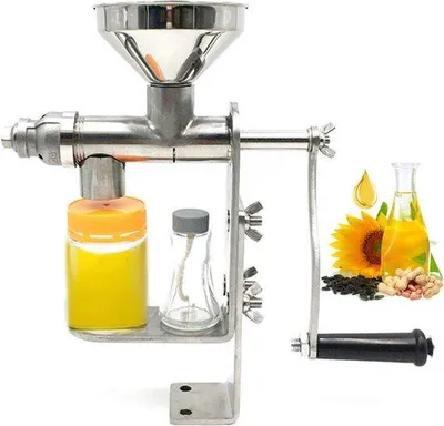 Produktbild von Famanu Ölpressmaschine Handbetrieben - Edelstahl, Ergonomisch, Einfach zu Reinigen