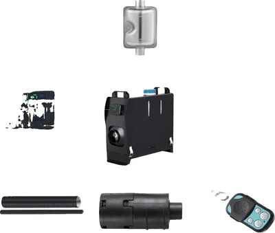 Immagine prodotto di Riscaldatore d'aria diesel per auto, 12V, sistema di riscaldamento efficiente, 8KW Interruttore LCD nero