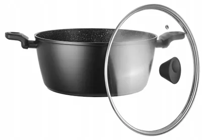 Image de Epewex Grande Marmite 26cm Antiadhésive 5L pour Induction