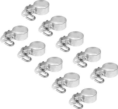 Produktbild von Alberts 836283 Schelle für Geflechtspannstäbe, feuerverzinkt, Schellen-Ø 42 mm, 10er Set