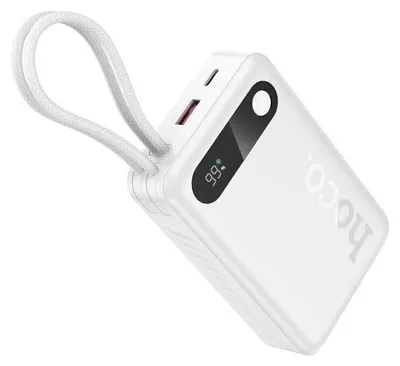 Produktbild von Hoco Powerbank 20000mAh 22,5W USB-C Lightning Weiß