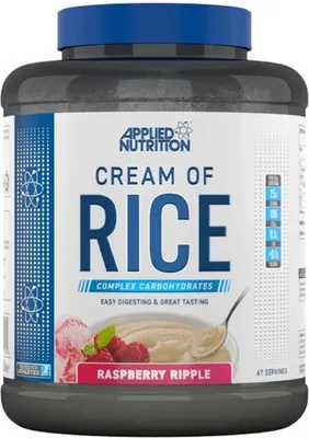 Imagen del producto de Applied Nutrition, Crema de arroz, 2 kg - Sabor a frambuesa