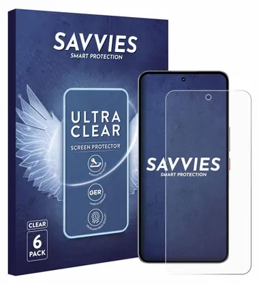 Produktbild von 6x Für Nubia Neo 3 GT 5G Schutzfolie Savvies Displayschutz Display Schutz Folie Klar Transparent