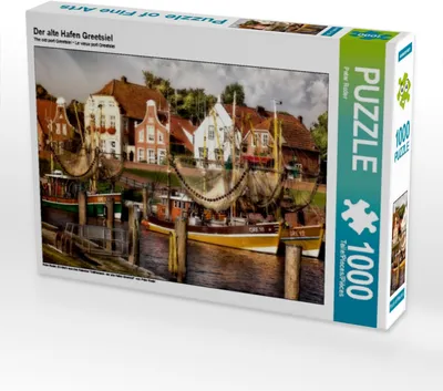 Produktbild von Calvendo Der alte Hafen Greetsiel 1000 Teile Puzzle quer 640x480mm, Roder Peter; 7359978