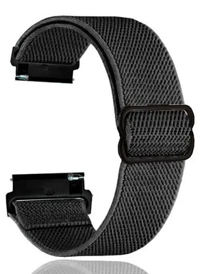 Image de Bracelet de montre en nylon et Élasthanne, 22 mm, pour homme, à fermeture rapide, accessoire