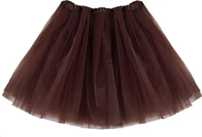 Produktbild von Tutu 40cm braun Tüllrock