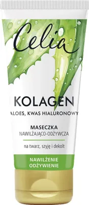 Obrázek produktu pro Celia Kolagen Hydratační a revitalizační maska s aloe vera a kyselinou hyaluronovou, 60 ml