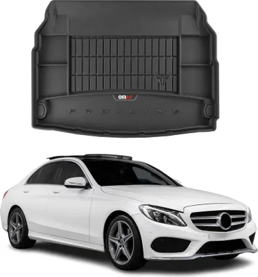 Obrázok produktu pre Gumová vložka do kufra OMAC pre Mercedes triedy C W205 2013-2025 TPE čierna