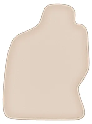 Produktbild von DURBAN Beige Velours-Fahrerfußmatte für Nissan Terrano II (1993-2005)
