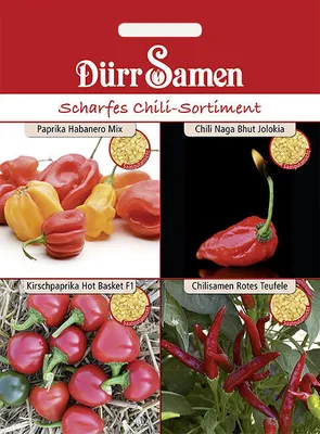 Produktbild von Dürr-Samen - Scharfes Chilisortiment - Saatgut - 4306