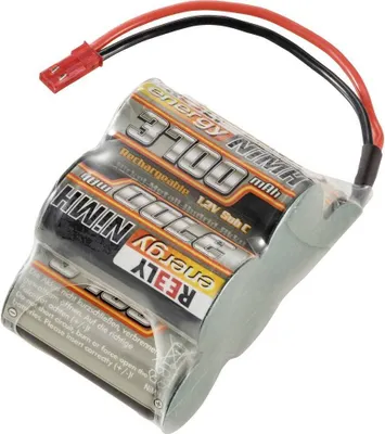 Produktbild von Reely Modellbau-Empfängerakku (NiMh) 6 V 3700 mAh Zellen-Zahl: 5 Sub-C Hump BEC