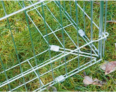 Produktbild von Kerbl Freilaufgehege mit Ausbruchsperre Silbern Metall 81712