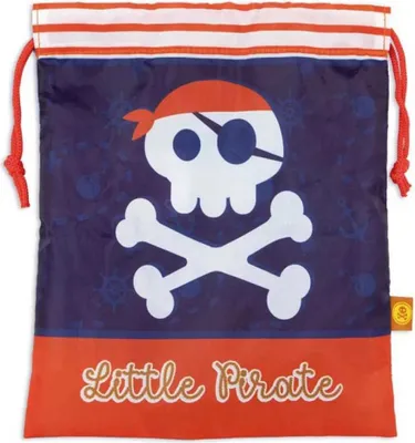 Produktbild von Pirata 26.5x21.5 Cm Turnbeutel Blau  Blau One Size