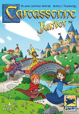 Produktbild von Asmodee Carcassonne Junior, Brettspiel, Familie, 4 Jahr(e), Familienspiel