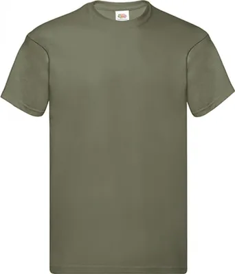 Image de Fruit of the Loom 61-082-0 | Original Herren T-Shirt - Farbe : Classic Olive - Größe : M