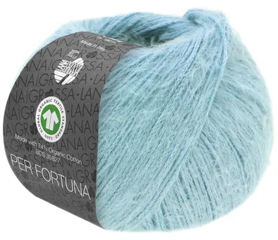 Produktbild von Lana Grossa - Per Fortuna GOTS 0041 helltürkis