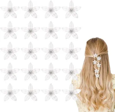 Produktbild von Kleine, farbige Nesselblume Haarspangen, Friseuraccessoires für Mädchentraumhaare