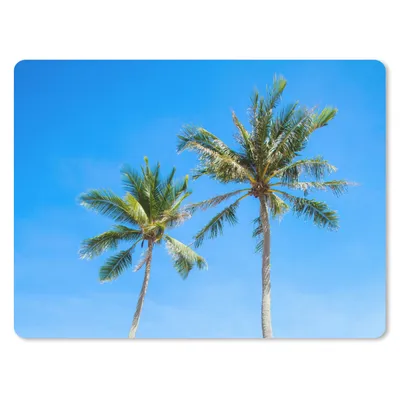 Produktbild von MuchoWow® Mauspad Mousepad Palme - Sommer - Tropisch 23x19 cm - Mousepads - Maus Mat - Pad - Mausunterlage - Schreibtischunterlage - Mauspad