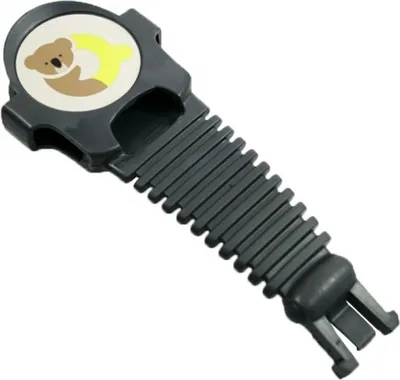Produktbild von QIBBEL gürtelclip für Fahrradsitz vorne und hinten 15 cm grau