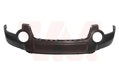Produktbild von VAN WEZEL Stoßstange Stoßfänger für SKODA YETI (5L) Glatt 7606570