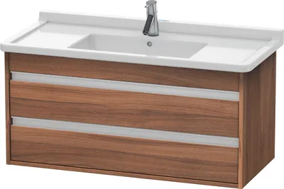 Produktbild von Waschtischunterbau KETHO 465x1000x480mm nussbaum natur nussbaum natur