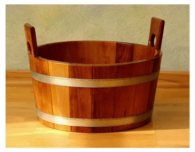 Produktbild von Fußwanne Fußkübel Fussbecken Kambala Fußbottich Saunawanne Saunakübel Tauchbecken Zuber